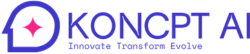 KONCPT AI logo designed by Zauq Agency